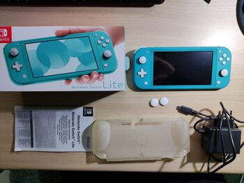 Comprar Nintendo Switch Lite Azul Turquesa Con Caja ENEBA