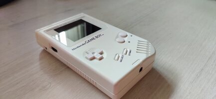 Comprar Game Boy Blanca Custom Retroiluminada Ips Eneba