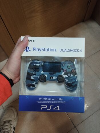 Comprar Mando PLayStation DUALSHOCK 4 CAMUFLAJE AZUL ENEBA