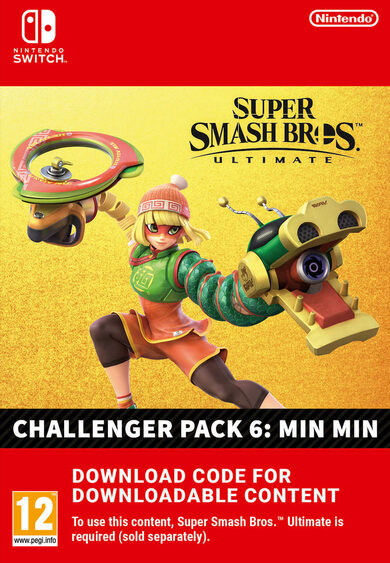 Super Smash Bros. Ultimate - Challenger Pack 6: Min Min (DLC) (Nintendo Switch) eShop Key EUROPE
Super Smash Bros. Ultimate - Challenger Pack 6: Min Min (DLC) (Nintendo Switch) eShop Key EUROPE