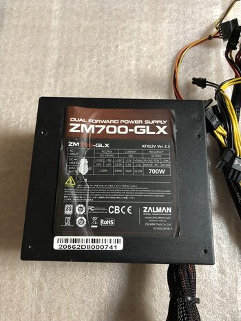 Pirkti Zalman ZM700 GLX ATX 700 W PSU ENEBA