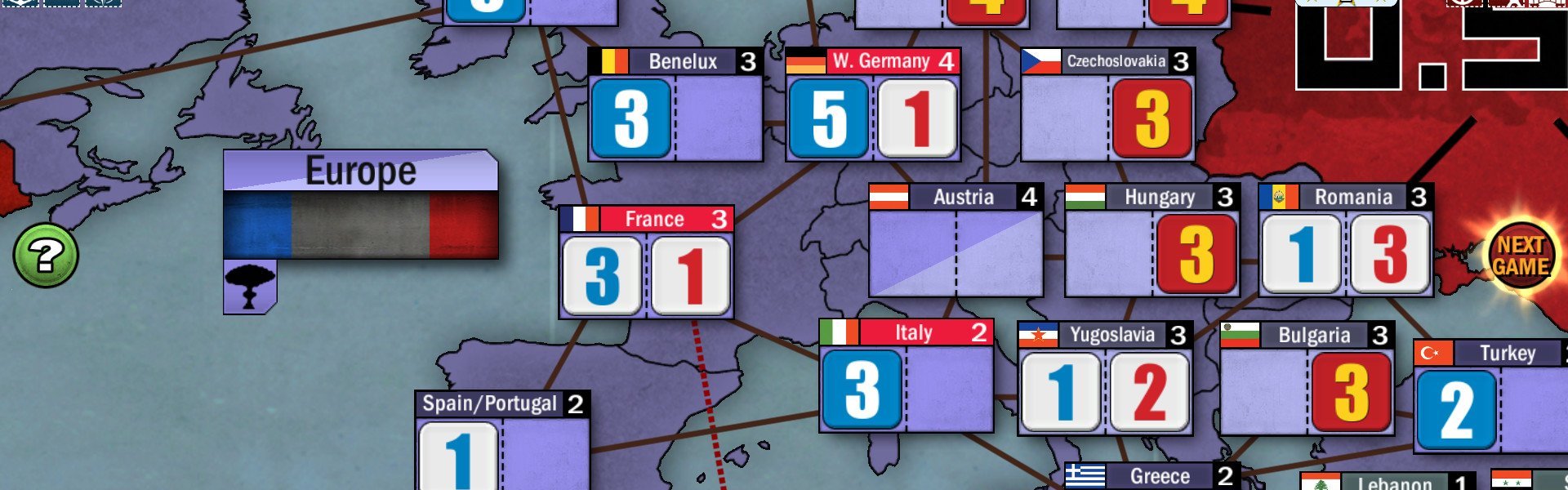 Twilight Struggle Steam Key GLOBAL