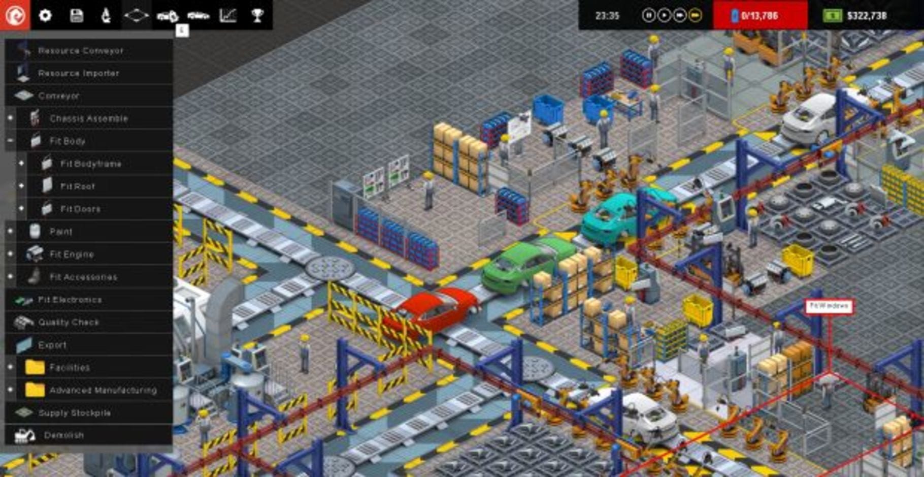 Production Line: Car Factory Simulation Steam Key GLOBAL