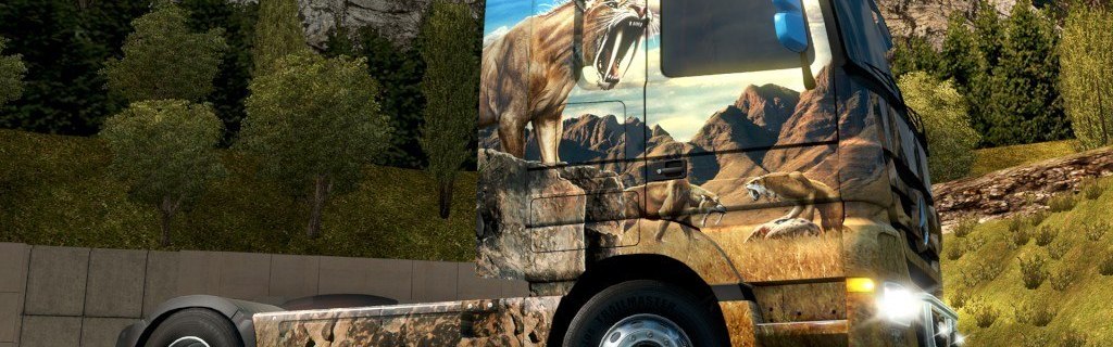 Euro Truck Simulator 2 - Prehistoric Paint Jobs Pack (DLC) Steam Key GLOBAL