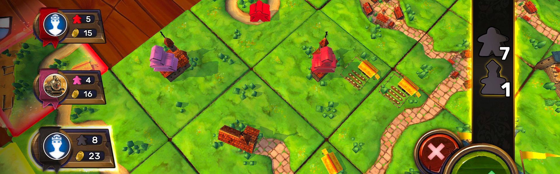 Carcassonne - Tiles & Tactics Steam Key GLOBAL