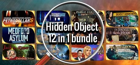 Hidden Object - 12 in 1 bundle Steam Key GLOBAL