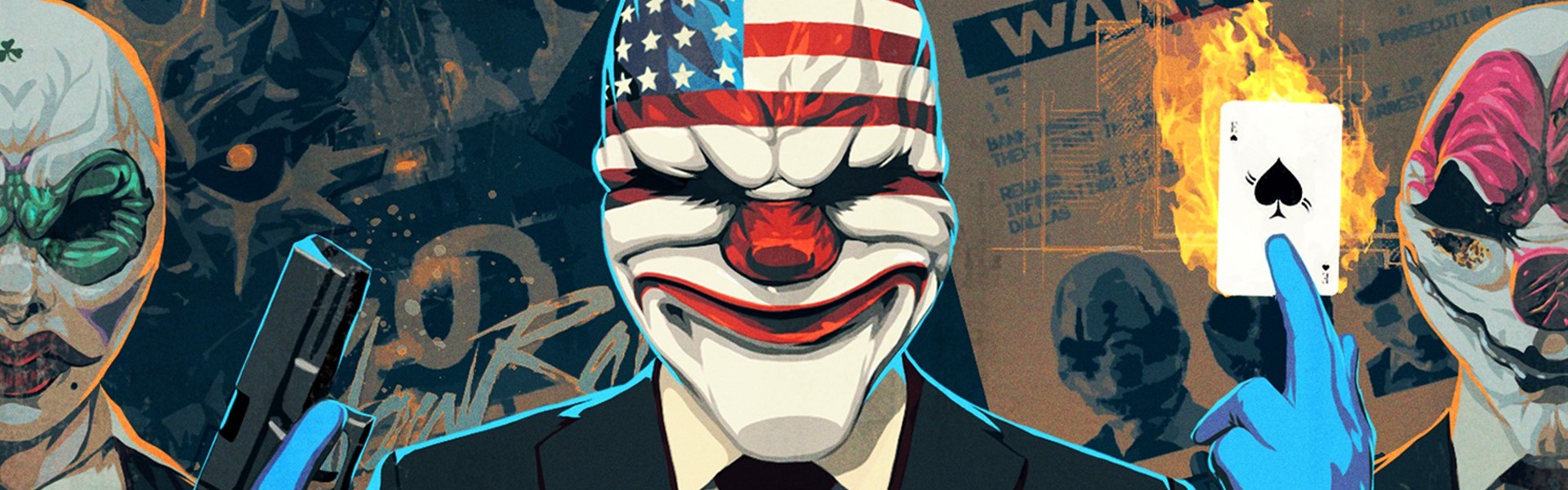 PAYDAY 2 - Lycanwulf and The One Below Masks (DLC) Steam Key GLOBAL