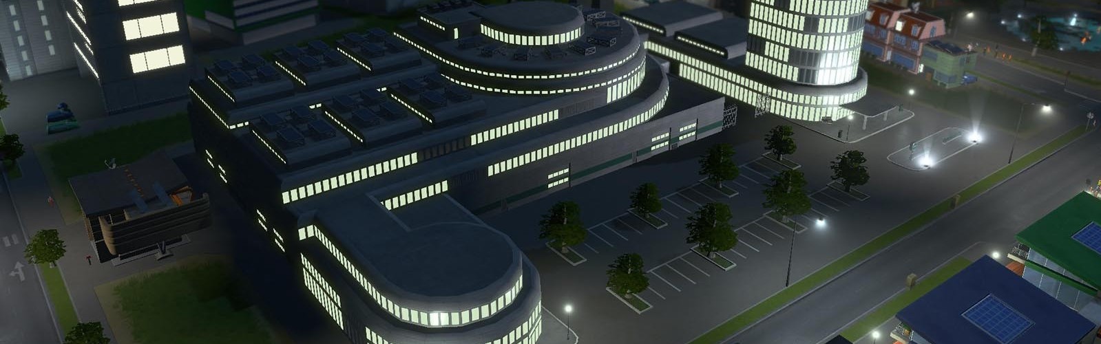 Cities: Skylines - Content Creator Pack: High-Tech Buildings (DLC) Steam Key GLOBAL