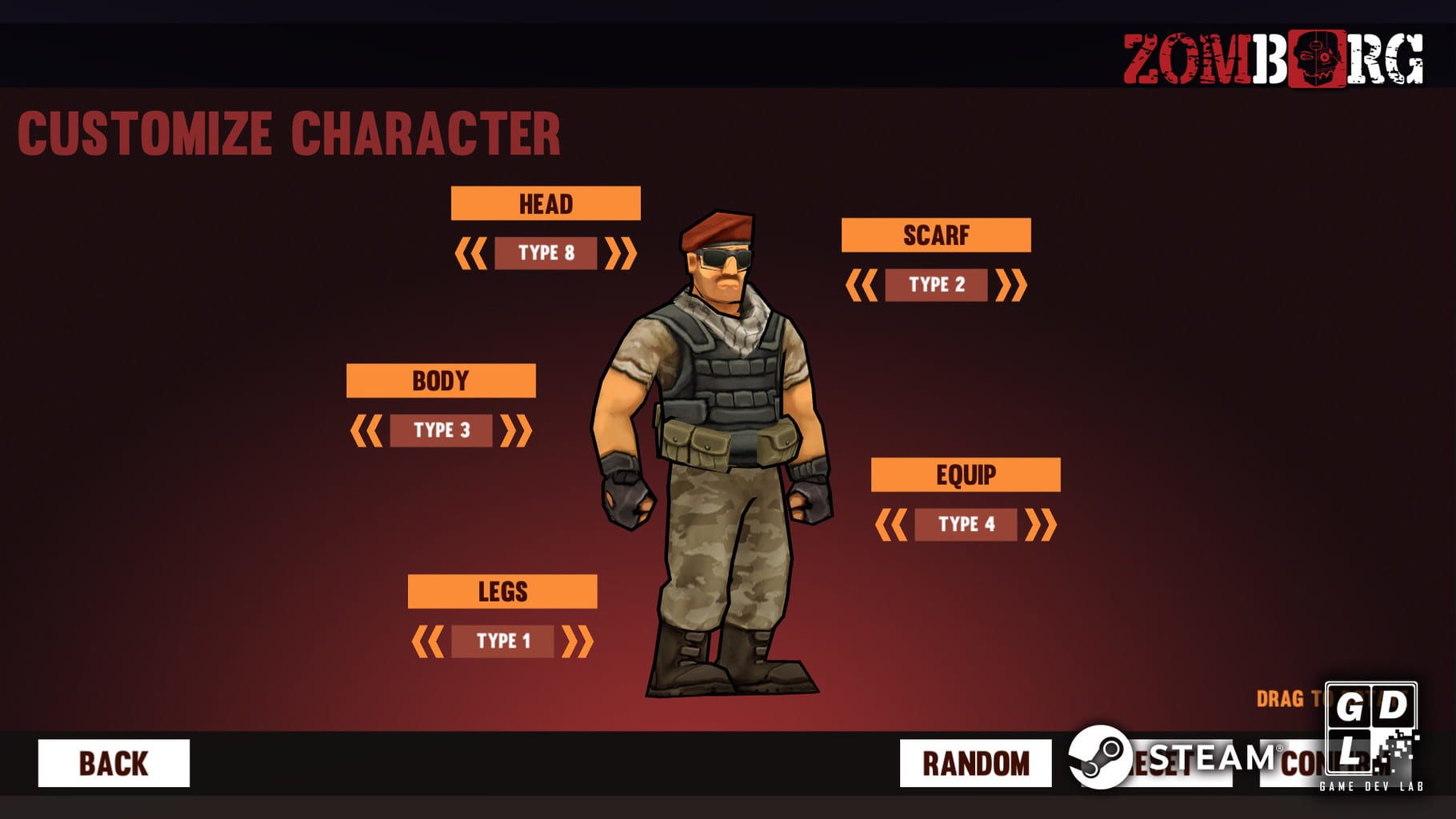 Zomborg Steam Key GLOBAL