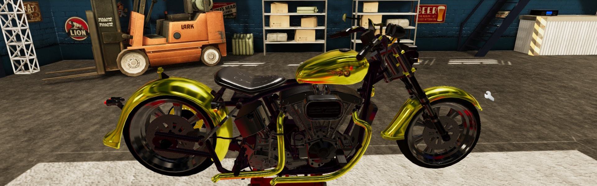 Motorbike Garage Mechanic Simulator Steam Key GLOBAL