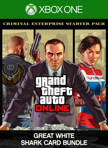 Grand Theft Auto V: Criminal Enterprise Starter Pack and Great White Shark Card Bundle (DLC) XBOX LIVE Key EUROPE