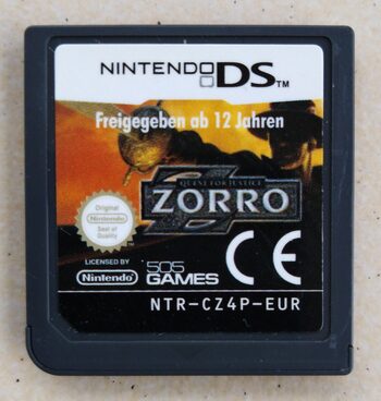 Zorro: Quest for Justice Nintendo DS
