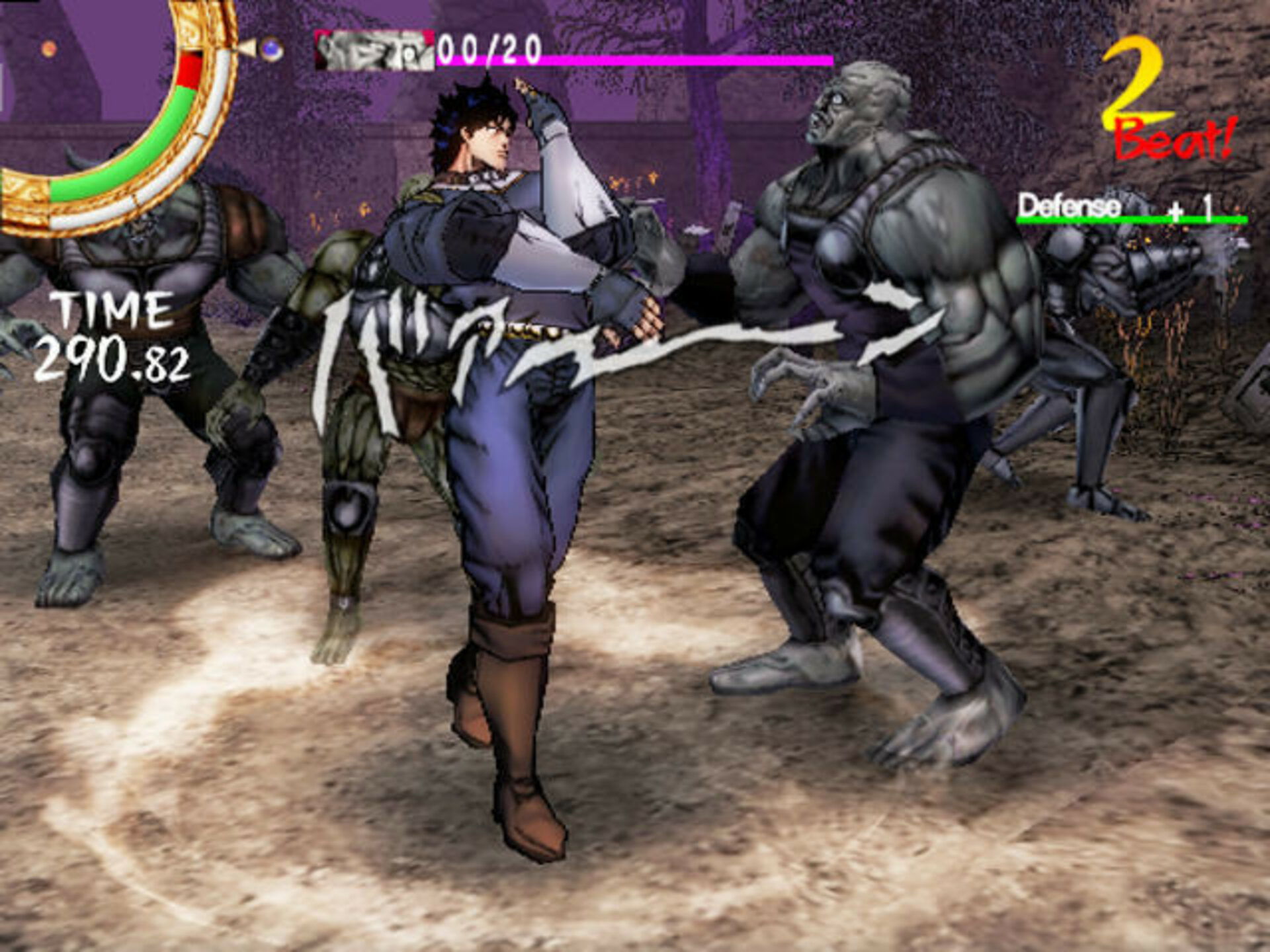 JoJo's Bizarre Adventure: Phantom Blood (PS2 Game)