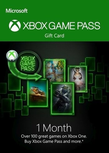 Xbox Game Pass 1 Miesiąc PRÓBNA Klucz GLOBAL
