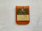 Memory Card Naranja Tarjeta Memoria Playstation Ps1 BUENA CONDICION