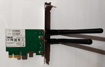 Adaptador ASUS PCI-E Wireless 802.11b/g/n 300Mbps 2,4GHZ for sale