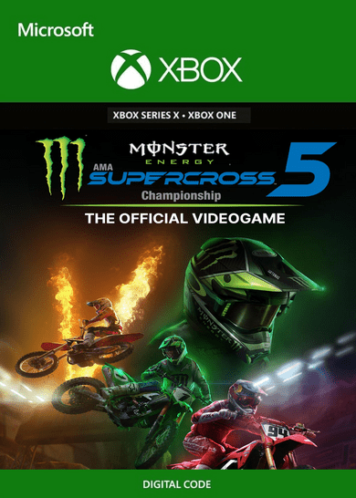 E-shop Monster Energy Supercross - The Official Videogame 5 XBOX LIVE Key COLOMBIA