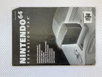Manual Expansion Pak Nintendo 64 N64 Nus-A-Tb-Eur BUEN ESTADO for sale