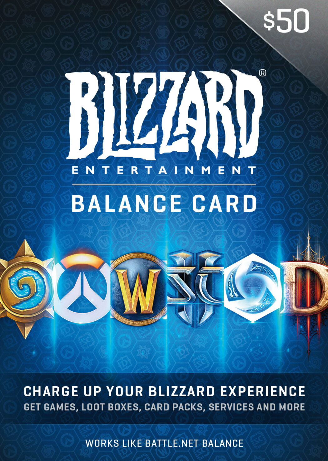 Comprar Cartão Blizzard Battle.Net R$ 50 Reais