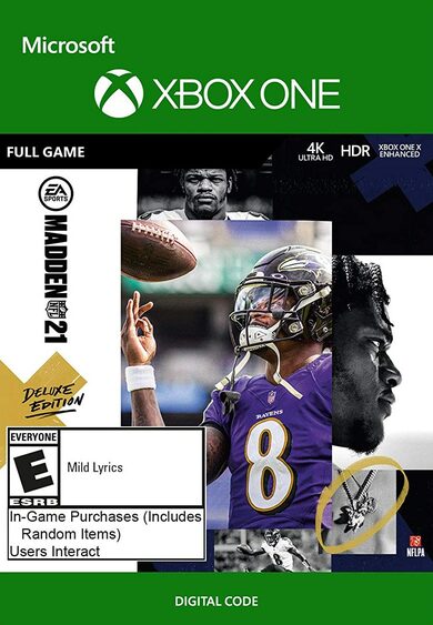 

Madden NFL 21 Deluxe Edition (Xbox One) Xbox Live Key UNITED STATES