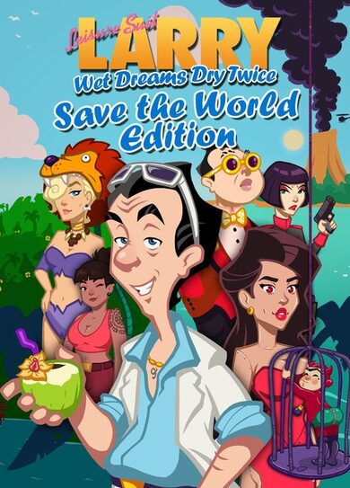 E-shop Leisure Suit Larry - Wet Dreams Dry Twice | Save the World Edition Steam Key GLOBAL