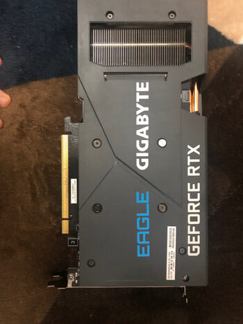 Gigabyte GIGABYTE GeForce RTX 3060 EAGLE OC 12G Graphics Card, 2 x WINDFORCE Fans, 12GB 192-bit GDDR6, GV-N3060EAGLE OC-12GD Video Card 12 GB 1320-1807 Mhz PCIe x16 GPU