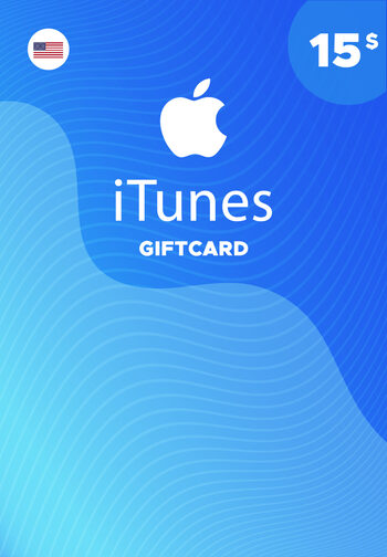 Apple iTunes Gift Card 15 USD iTunes Key NORTH AMERICA