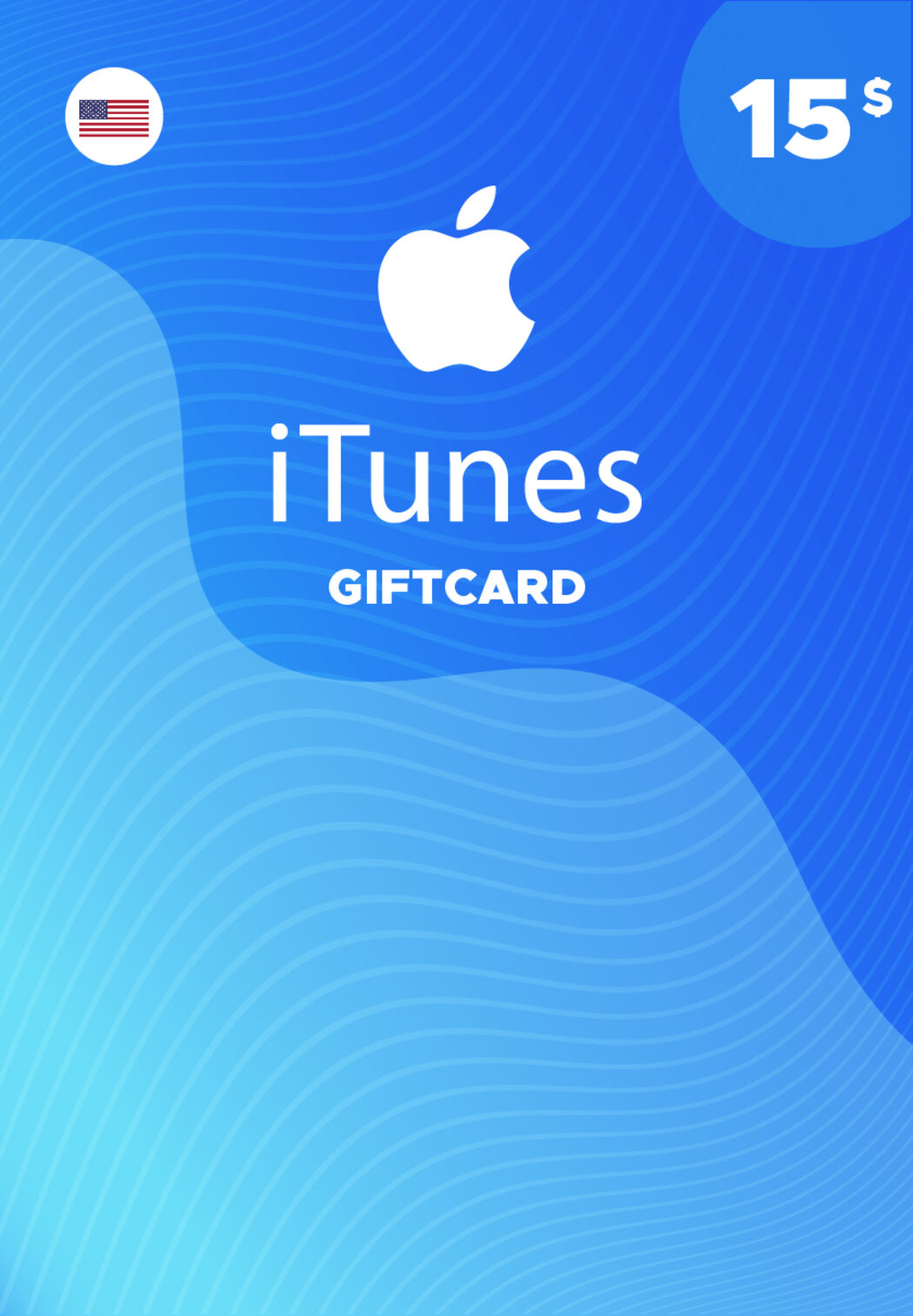 $15 iTunes Gift Card  Itunes card, Itunes gift cards, Free itunes gift card