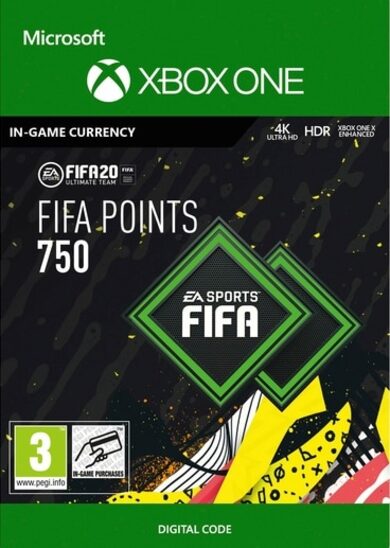 E-shop FIFA 20 - 750 FUT Points (XboxOne) Xbox Live Key GLOBAL