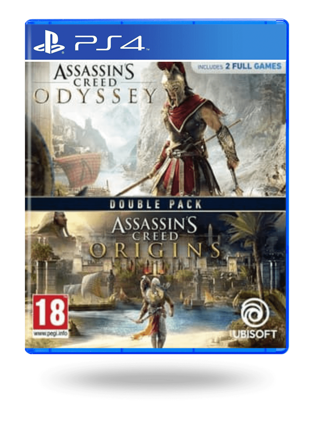 Assassin's Creed Origins + Assassin's Creed Odyssey Double Pack PS4 Games  NEW