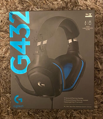 Logitech discount g432 kaina