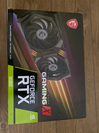 MSI GeForce RTX 3060 Gaming X12G 12 GB 1320-1837 Mhz PCIe x16 GPU