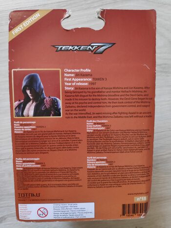 figura totaku Jin Kazama Tekken 7 nuevo for sale