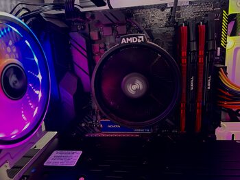 AM4 AMD 3600 procesorius su aušintuvu