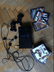 Playstation 2, Black, 8MB