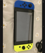 Get Nintendo Switch, Yellow & Blue, 32GB