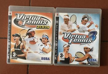 Virtua tennis 2009 + virtua tennis 3 ps3