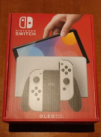 Consola Nintendo switch OLED blanca 