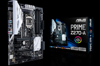 Asus Prime Z370-A Intel Z370 ATX DDR4 LGA1151 3 x PCI-E x16 Slots Motherboard