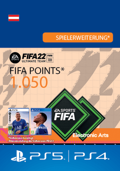 

FIFA 22 - 1050 FUT Points (PS4/PS5) PSN Key AUSTRIA