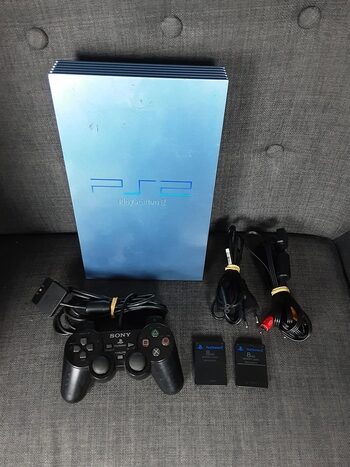Playstation 2, Blue, 8MB