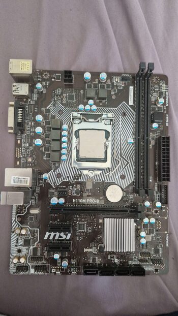 Pirkti MSI H110M PRO-D Intel H110 Micro ATX DDR4 LGA1151 1 x PCI-E x16 ...