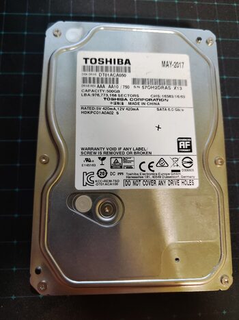 Toshiba 1TB HDD