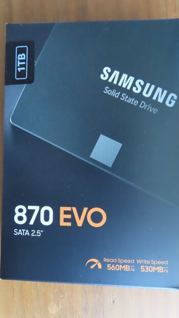 Samsung 870 Evo 1 TB SSD Storage