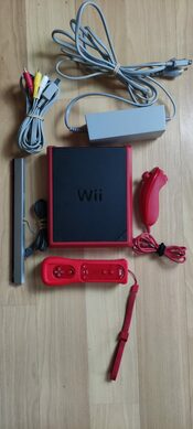 Nintendo Wii Mini, Black & Red, 512MB