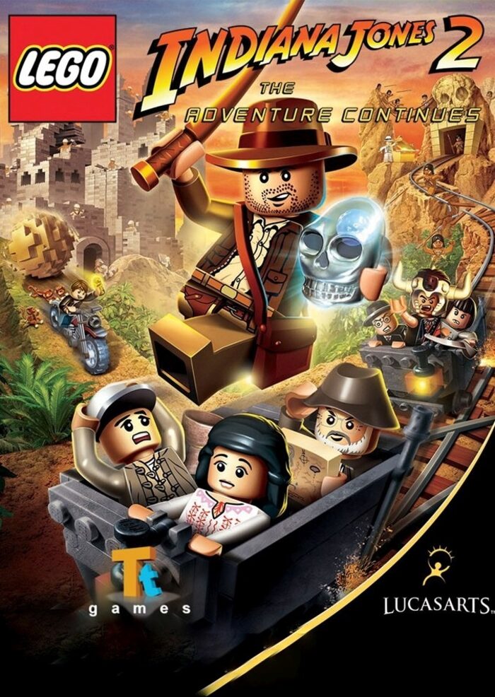 Lego Indiana Jones 2: The Adventure Continues (Xbox 360) Full HD - 1080 