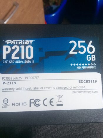 Patriot Spark 256 GB SSD Storage