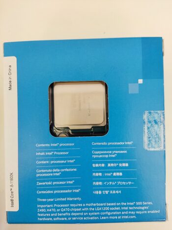 Intel Core i5-11600K 3.9 GHz