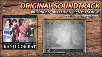Learn Japanese To Survive! Kanji Combat - Original Soundtrack (DLC) (PC) Steam Key GLOBAL for sale