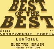 Get Best of the Best: Championship Karate Game Boy